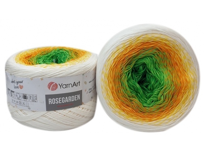 YarnArt Rosegarden 100% Cotton, 2 Skein Value Pack, 500g фото 4