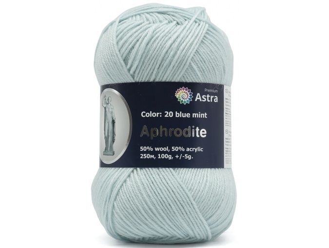 Astra Premium Aphrodite, 50% Wool, 50% Acrylic, 3 Skein Value Pack, 300g фото 21