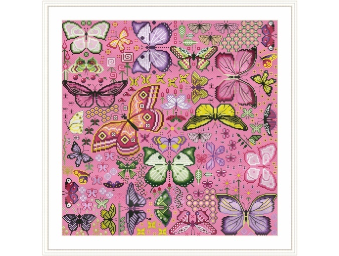 Butterflies. Midday Cross Stitch Pattern фото 4