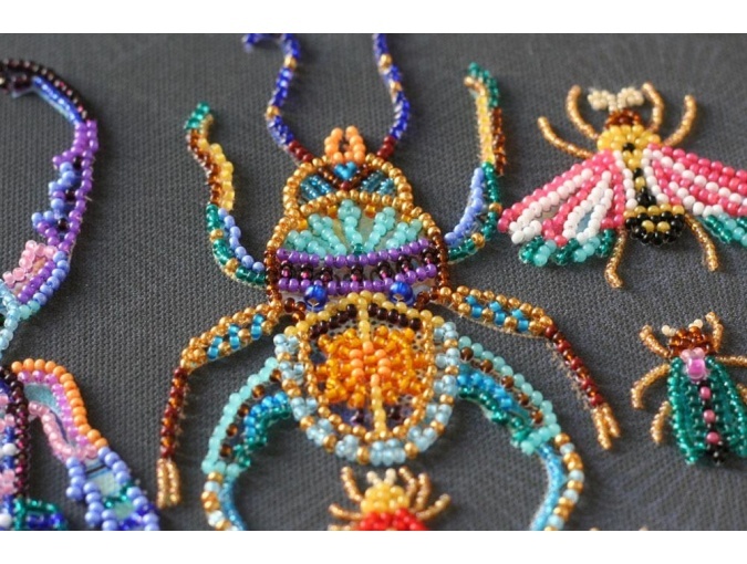 Beetles Bead Embroidery Kit фото 4