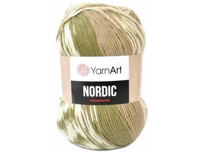 YarnArt Nordic 20% Wool, 80% Acrylic, 3 Skein Value Pack, 450g фото 4