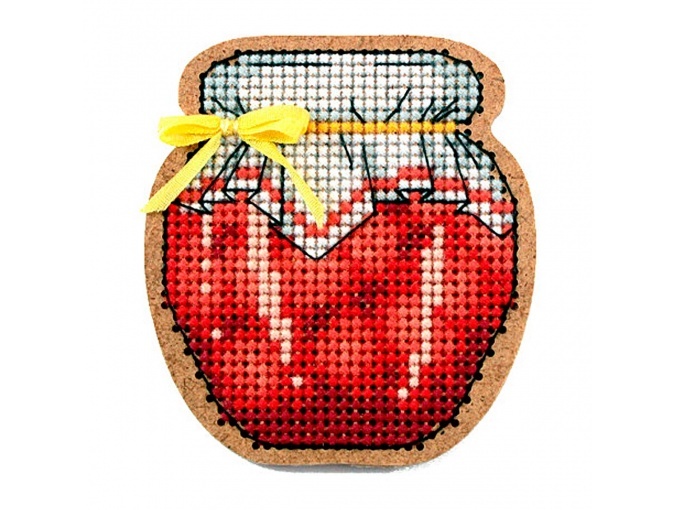 Strawberry Jam Original Magnet Cross Stitch Kit фото 1