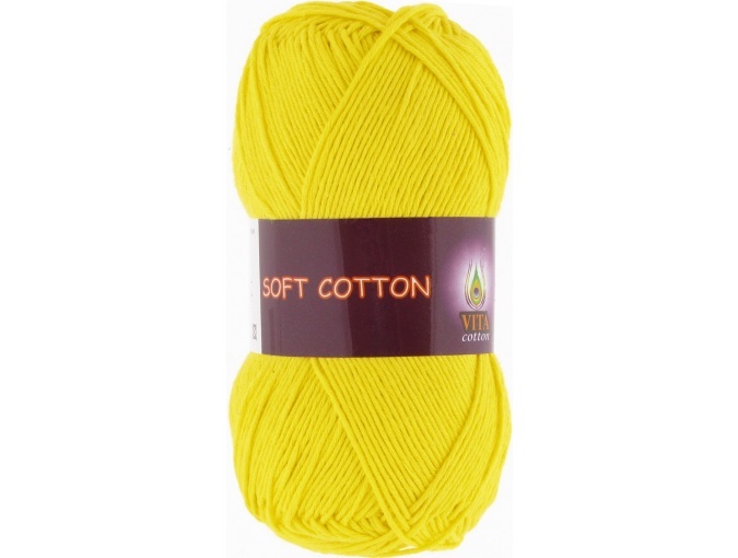 Vita Cotton Soft Cotton 100% Cotton, 10 Skein Value Pack, 500g фото 4