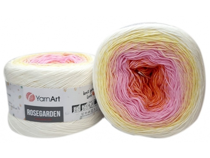YarnArt Rosegarden 100% Cotton, 2 Skein Value Pack, 500g фото 3
