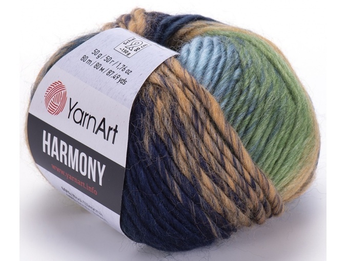 YarnArt Harmony 60% Wool, 40% Acrylic, 10 Skein Value Pack, 500g фото 5