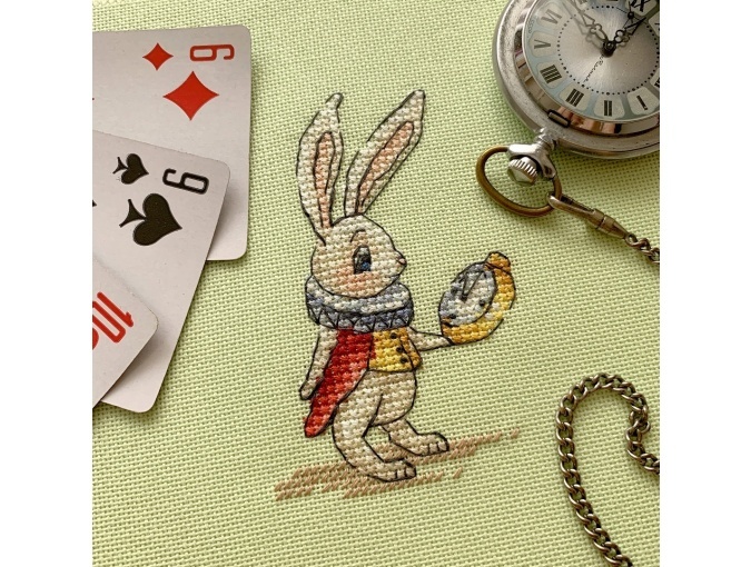 White Rabbit Cross Stitch Pattern фото 2