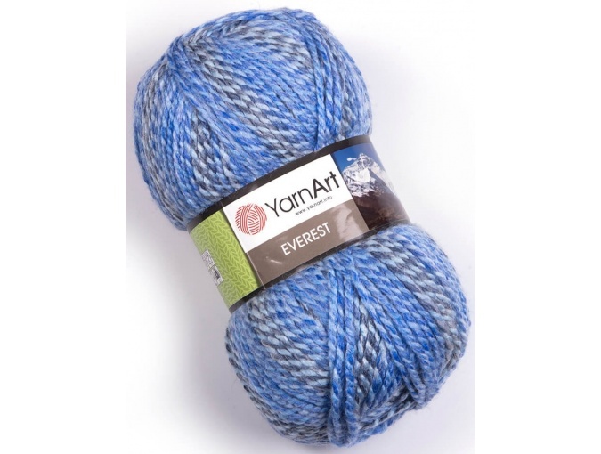 YarnArt Everest 30% wool, 70% acrylic, 3 Skein Value Pack, 600g фото 2
