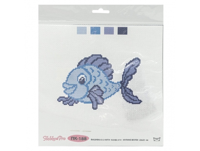 Small Fish Kids Cross Stitch Kit фото 2