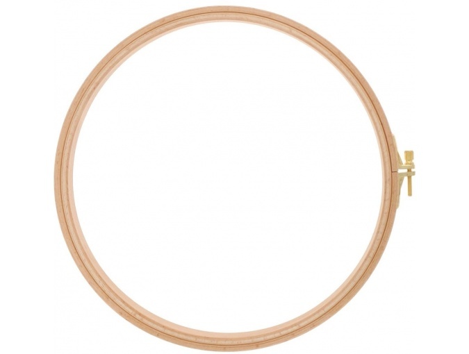 Screwed Wooden Embroidery Hoops 25cm/16mm фото 1