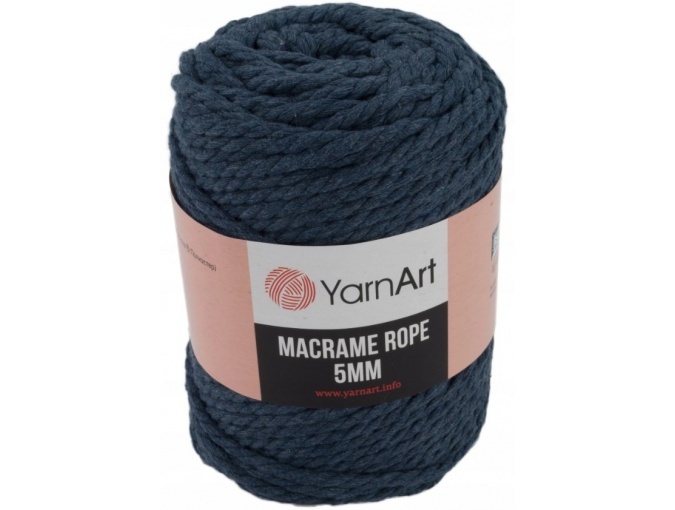 YarnArt Macrame Rope 5mm 60% cotton, 40% viscose and polyester, 2 Skein Value Pack, 1000g фото 11