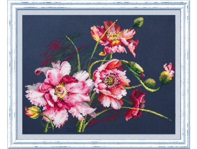 The Mystery Of Poppies Cross Stitch Kit фото 3