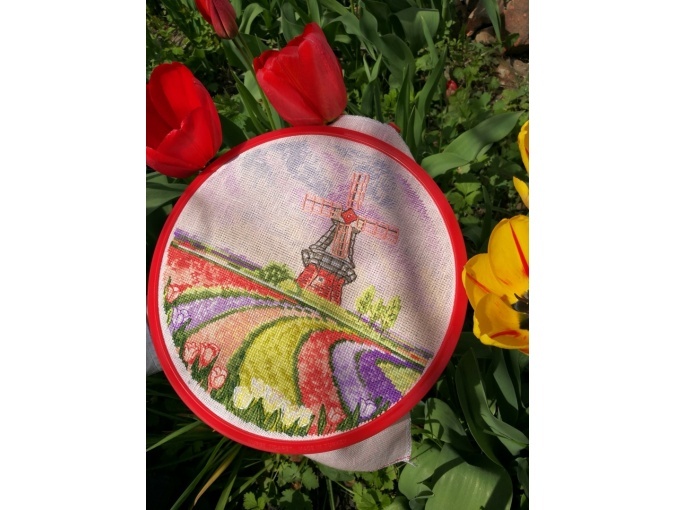 The Tulip Dawn Cross Stitch Pattern фото 4