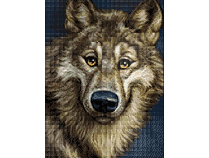 Wolf Diamond Painting Kit фото 2