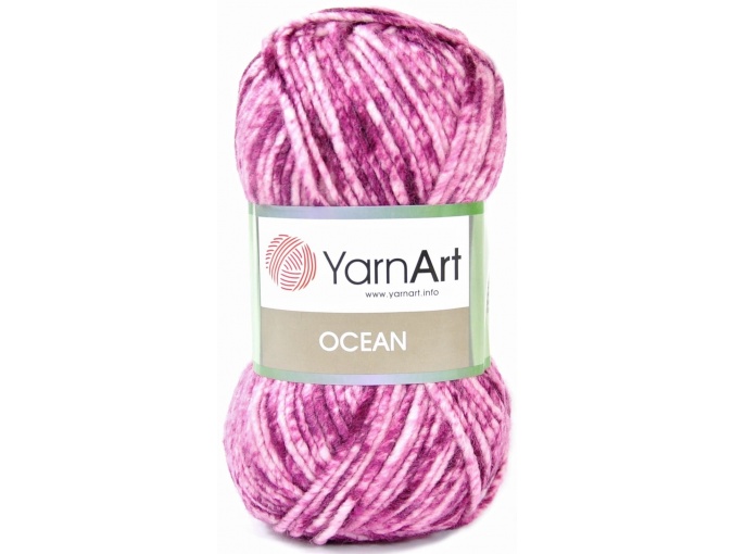 YarnArt Ocean 20% Wool, 80% Acrylic, 5 Skein Value Pack, 500g фото 6
