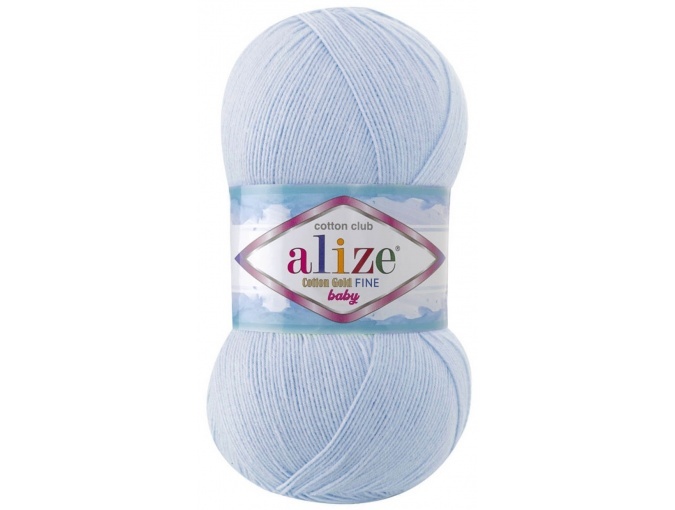 Alize Cotton Gold Fine Baby 55% cotton, 45% acrylic 5 Skein Value Pack, 500g фото 7