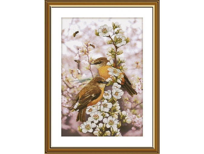 In the May Garden Cross Stitch Kit фото 1