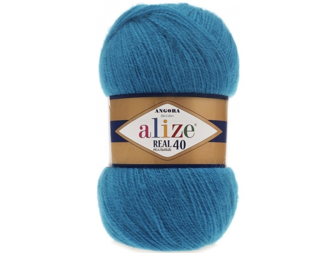 Alize Angora Real 40, 40% Wool, 60% Acrylic 5 Skein Value Pack, 500g фото 4