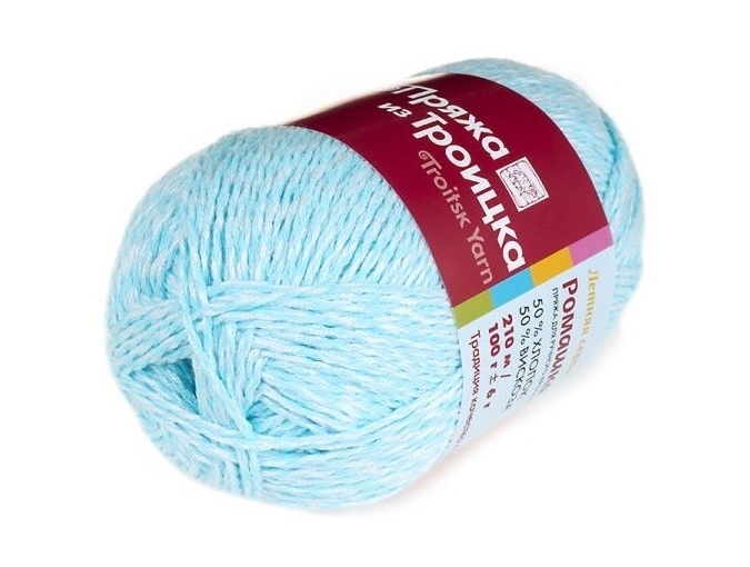 Troitsk Wool Camomile, 50% Cotton, 50% Viscose 5 Skein Value Pack, 500g фото 24