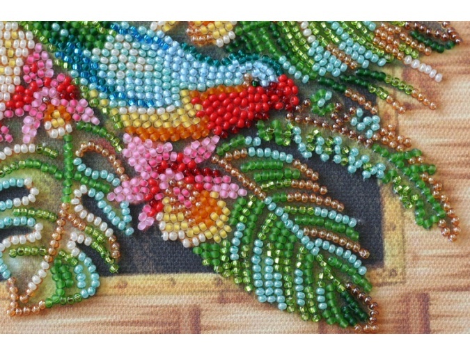 Lori Parrots Bead Embroidery Kit фото 5