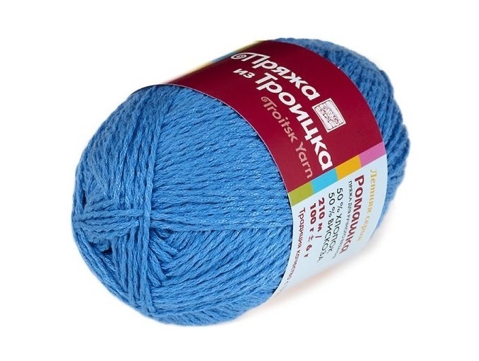 Troitsk Wool Camomile, 50% Cotton, 50% Viscose 5 Skein Value Pack, 500g фото 25