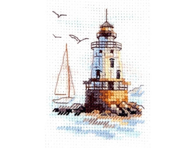 Sunny Morning. Lighthouse Cross Stitch Kit фото 1