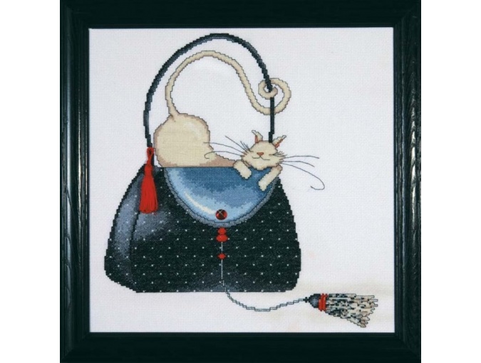 Polka Dot Purse Cross Stitch Kit, code 2729 Design Works ...