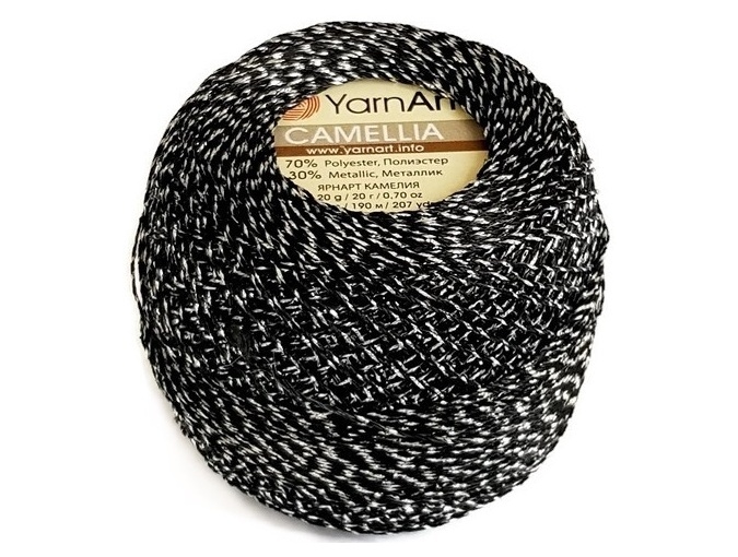 YarnArt Camellia 70% polyester, 30% metallic, 10 Skein Value Pack, 250g фото 3