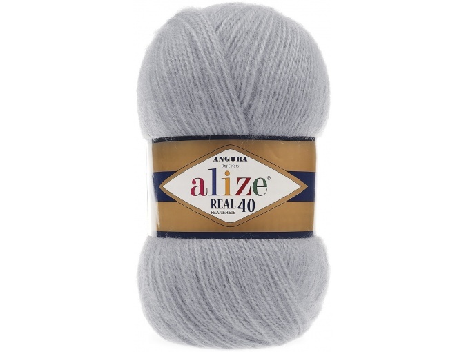Alize Angora Real 40, 40% Wool, 60% Acrylic 5 Skein Value Pack, 500g фото 6