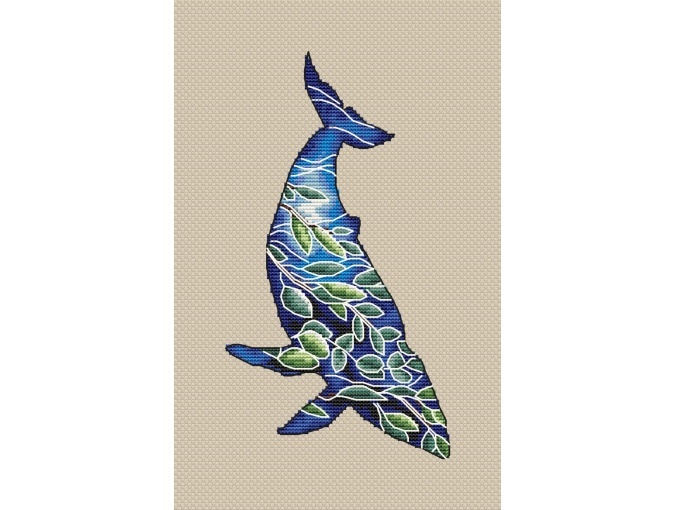 Whale. Spring Dawn Cross Stitch Pattern фото 2