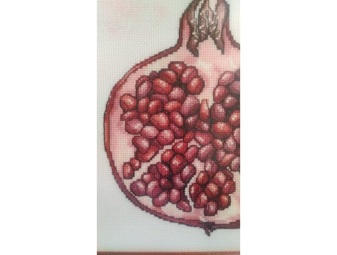 The Juicy Pomegranate Cross Stitch Pattern фото 5