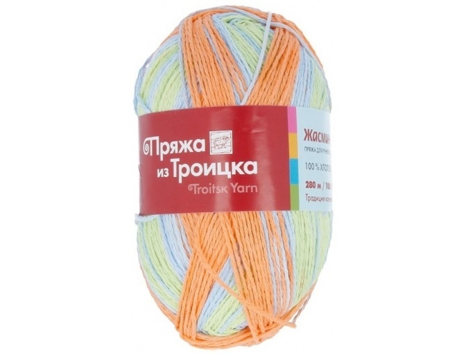 Troitsk Wool Jasmine, 100% Cotton 5 Skein Value Pack, 500g фото 30