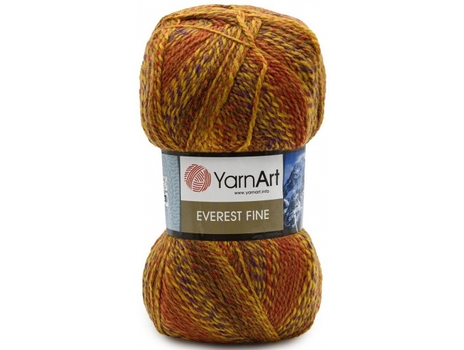 YarnArt Everest Fine 30% wool, 70% acrylic, 3 Skein Value Pack, 600g фото 11