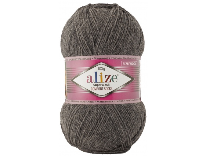 Alize Superwash Comfort Socks 75% wool, 25% polyamide 5 Skein Value Pack, 500g фото 8