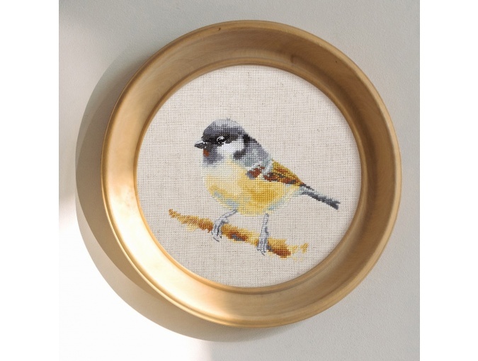 Watercolor Bird Cross Stitch Pattern фото 3