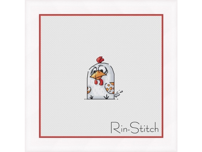 A Hen Cross Stitch Pattern фото 1