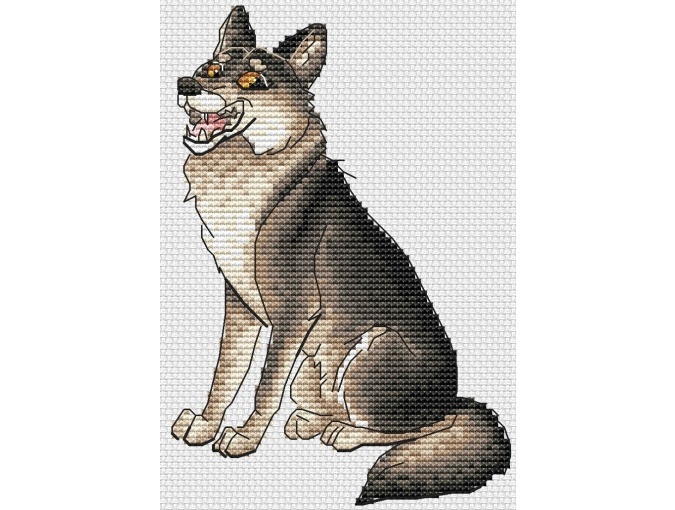 Forest Animals. Wolf Cross Stitch Pattern фото 1