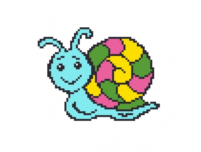 Snail Kids Cross Stitch Kit фото 1