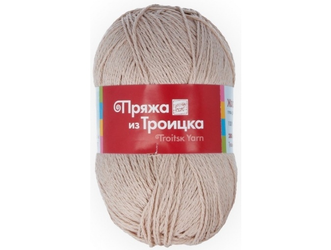 Troitsk Wool Jasmine, 100% Cotton 5 Skein Value Pack, 500g фото 5