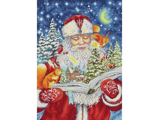 Tales of Santa Claus Cross Stitch Pattern фото 1