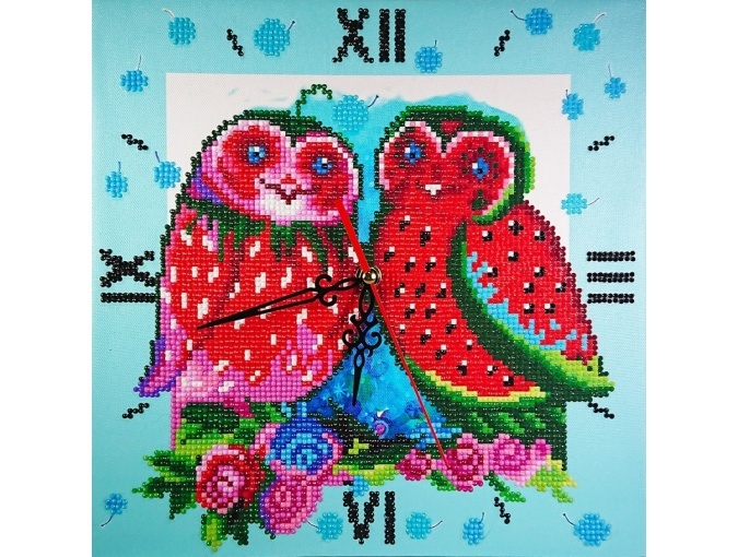 Fruit Owls Diamond Painting Kit фото 1