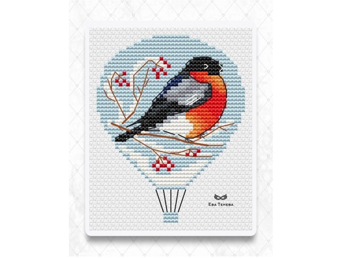 A Bullfinch Cross Stitch Chart фото 1