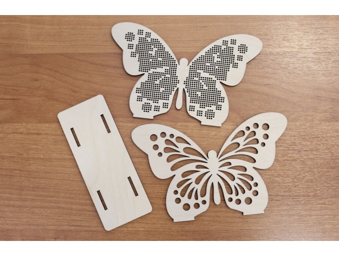 Napkin Holder Butterfly Embroidery Kit фото 4