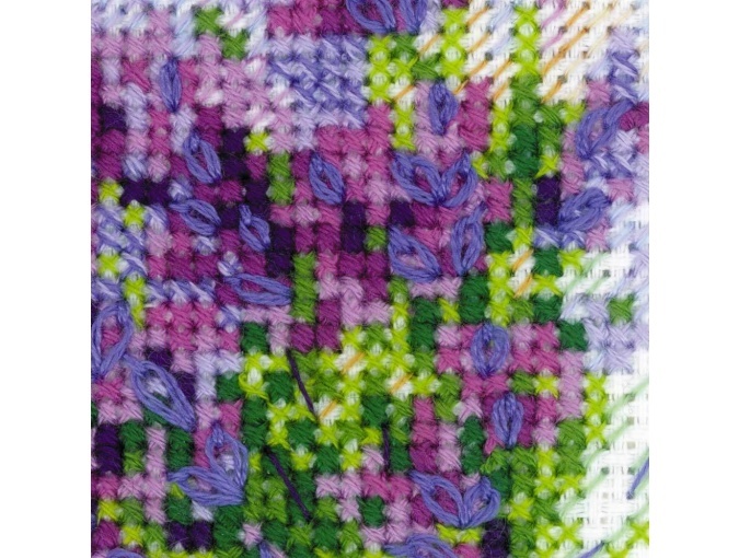 Bouquet with Lavender Counted Cross Stitch Kit RIOLIS 1607