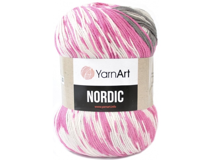 YarnArt Nordic 20% Wool, 80% Acrylic, 3 Skein Value Pack, 450g фото 12