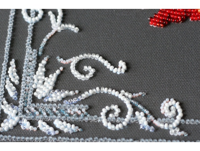 Velvet Poppies Bead Embroidery Kit фото 4