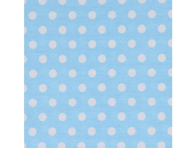 Light Blue Polka Dots AR1008 Patchwork Fabric фото 1