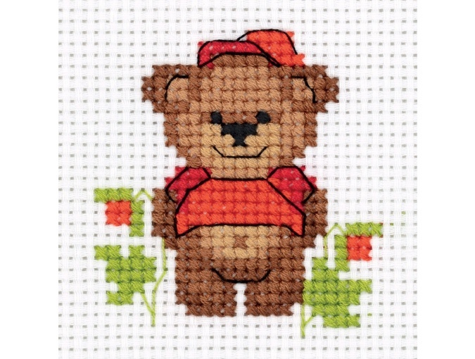 Baby Bear Cross Stitch Kit фото 1
