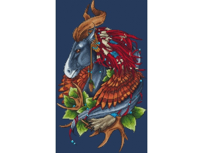 Dreamсatchers. Horse Cross Stitch Pattern фото 1