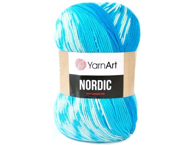 YarnArt Nordic 20% Wool, 80% Acrylic, 3 Skein Value Pack, 450g фото 28