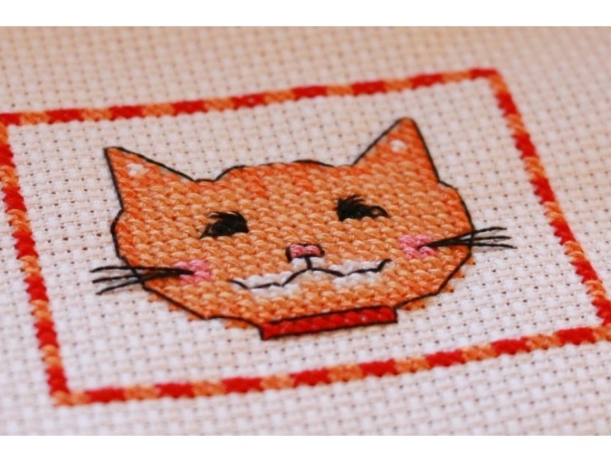 Ginger Cat Cross Stitch Pattern фото 2